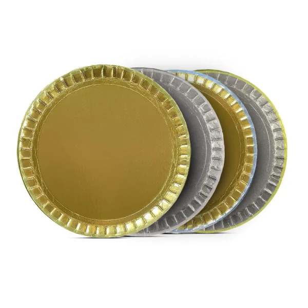 round cardboard tray
