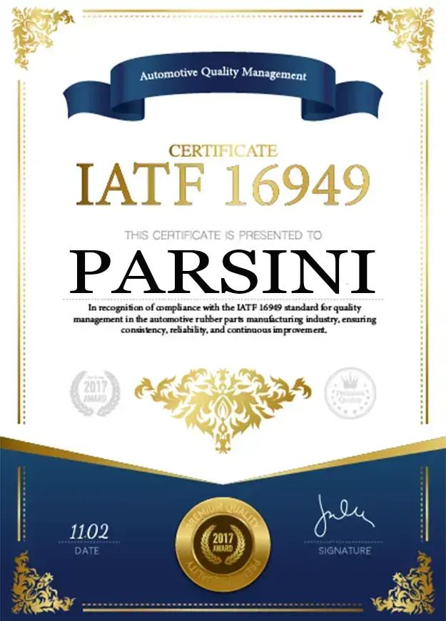 Parsini Certifications